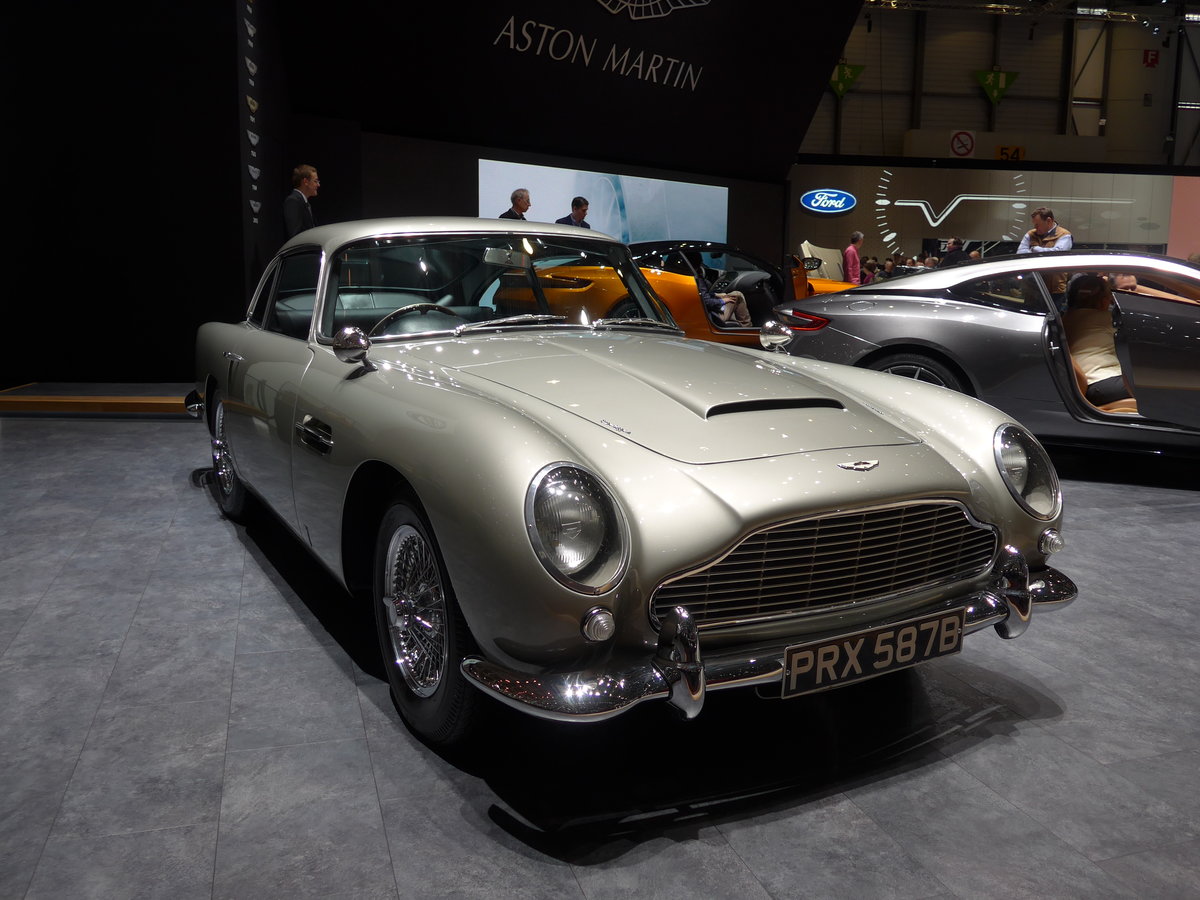(169'162) - Aston Martin - PRX 587 B - am 7. M�rz 2016 im Autosalon Genf