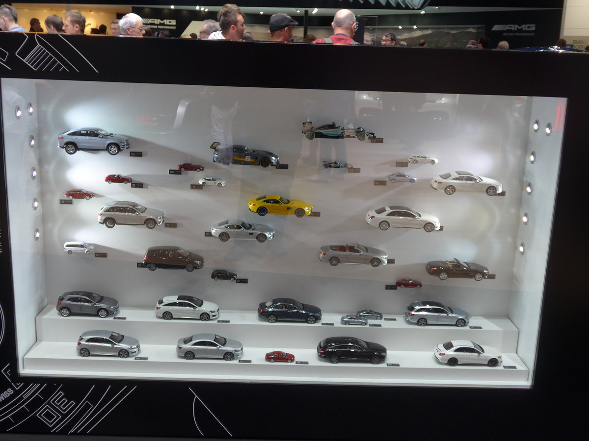 (169'167) - Mercedes-Benz Modelle am 7. M�rz 2016 im Autosalon Genf