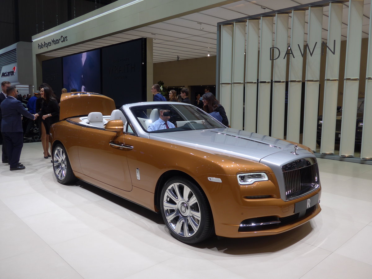(169'177) - Rolls-Royce am 7. M�rz 2016 im Autosalon Genf