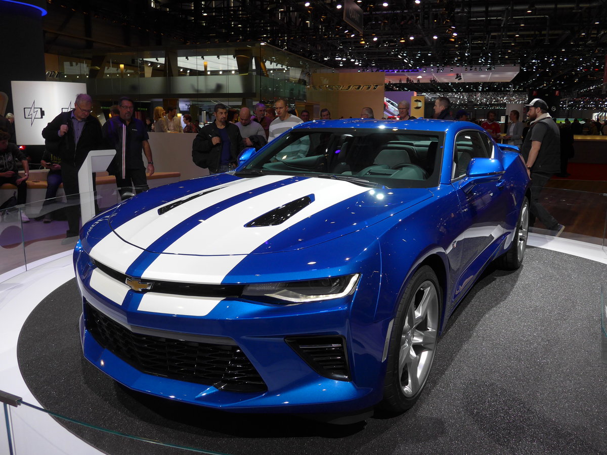 (169'198) - Chevrolet am 7. M�rz 2016 im Autosalon Genf