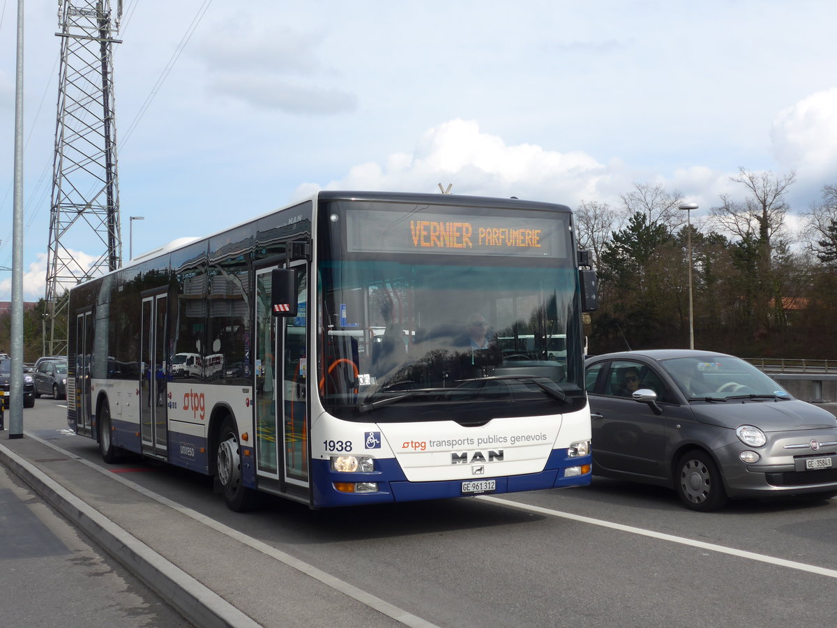 (169'209) - Globe-Limo, Genve - Nr. 1938/GE 961'312 - MAN am 7. Mrz 2016 in Genve, Aroport