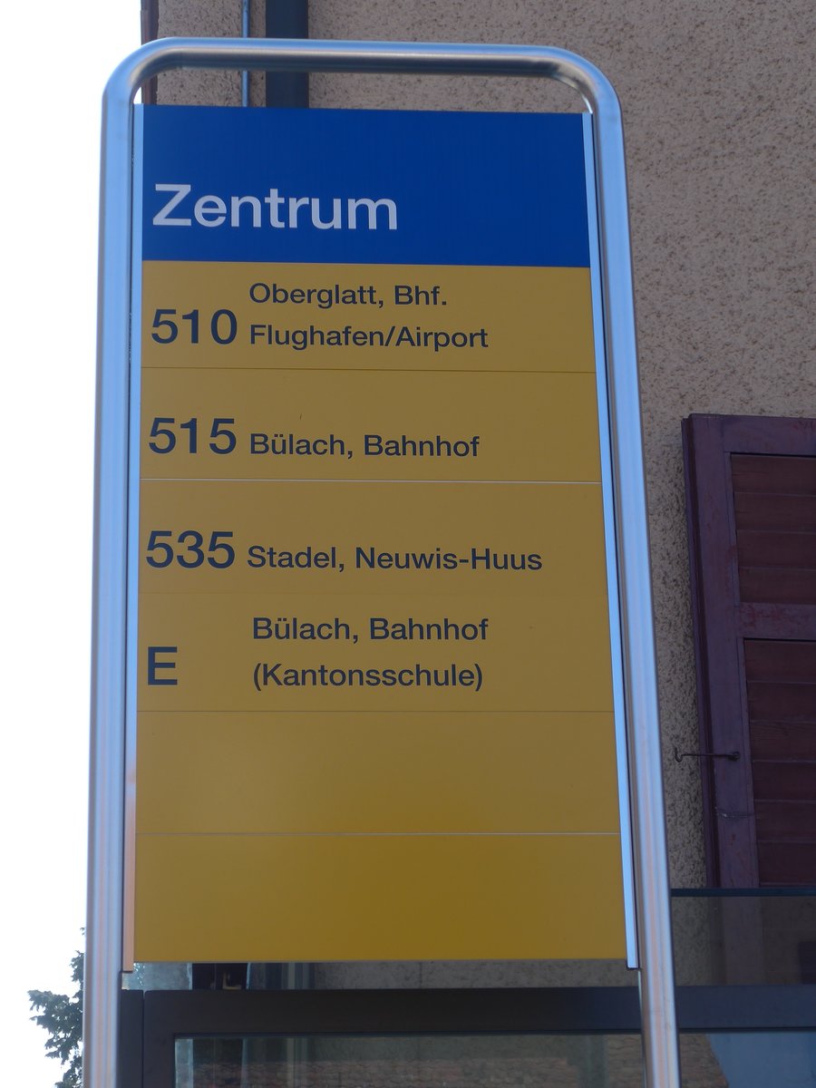 (169'332) - PostAuto-Haltestelle - Stadel, Zentrum - am 19. M�rz 2016