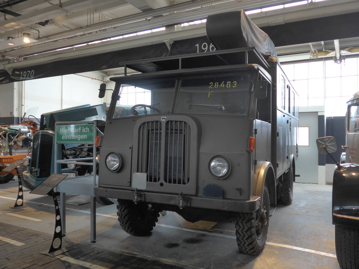 (169'698) - Im Saurer-Museum: Saurer - Jahrgang 1950 - am 2. April 2016