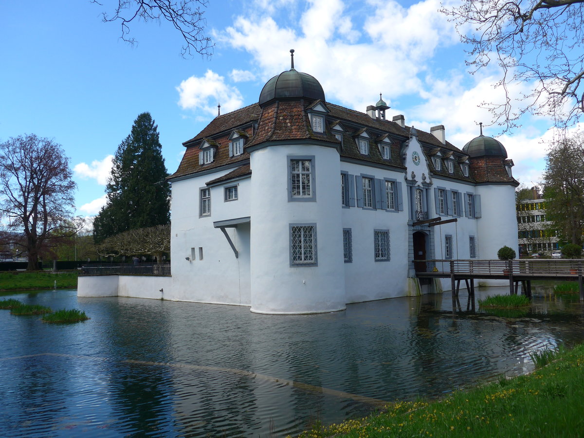 (170'119) - Das Schloss Bottmingen am 16. April 2016