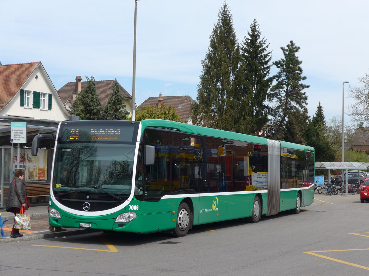 (170'290) - BVB Basel - Nr. 7006/BS 99'306 - Mercedes am 30. April 2016 in Bottmingen, Schloss