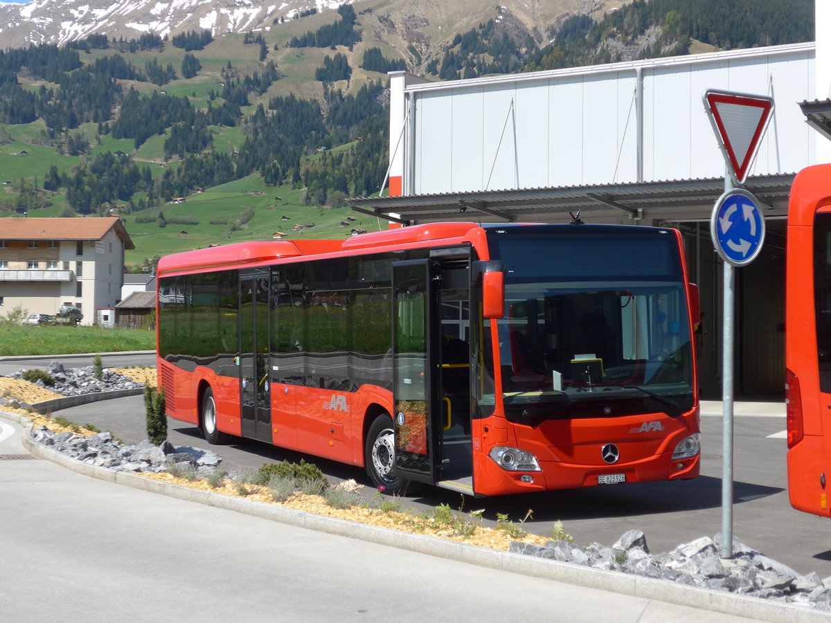 (170'434) - AFA Adelboden - Nr. 96/BE 823'926 - Mercedes am 10. Mai 2016 in Frutigen, Garage