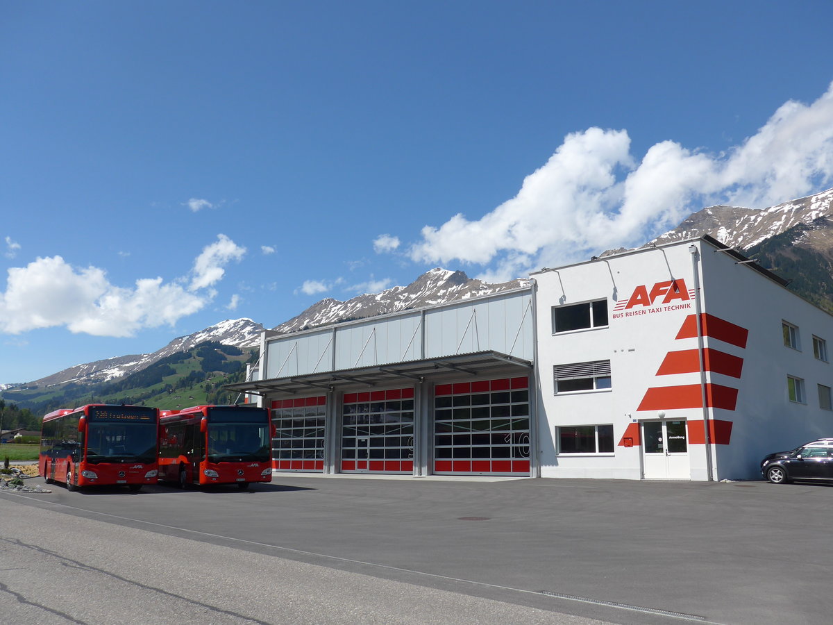 (170'456) - AFA-Garage - Bus Reisen Taxi Technik - am 10. Mai 2016 in Frutigen