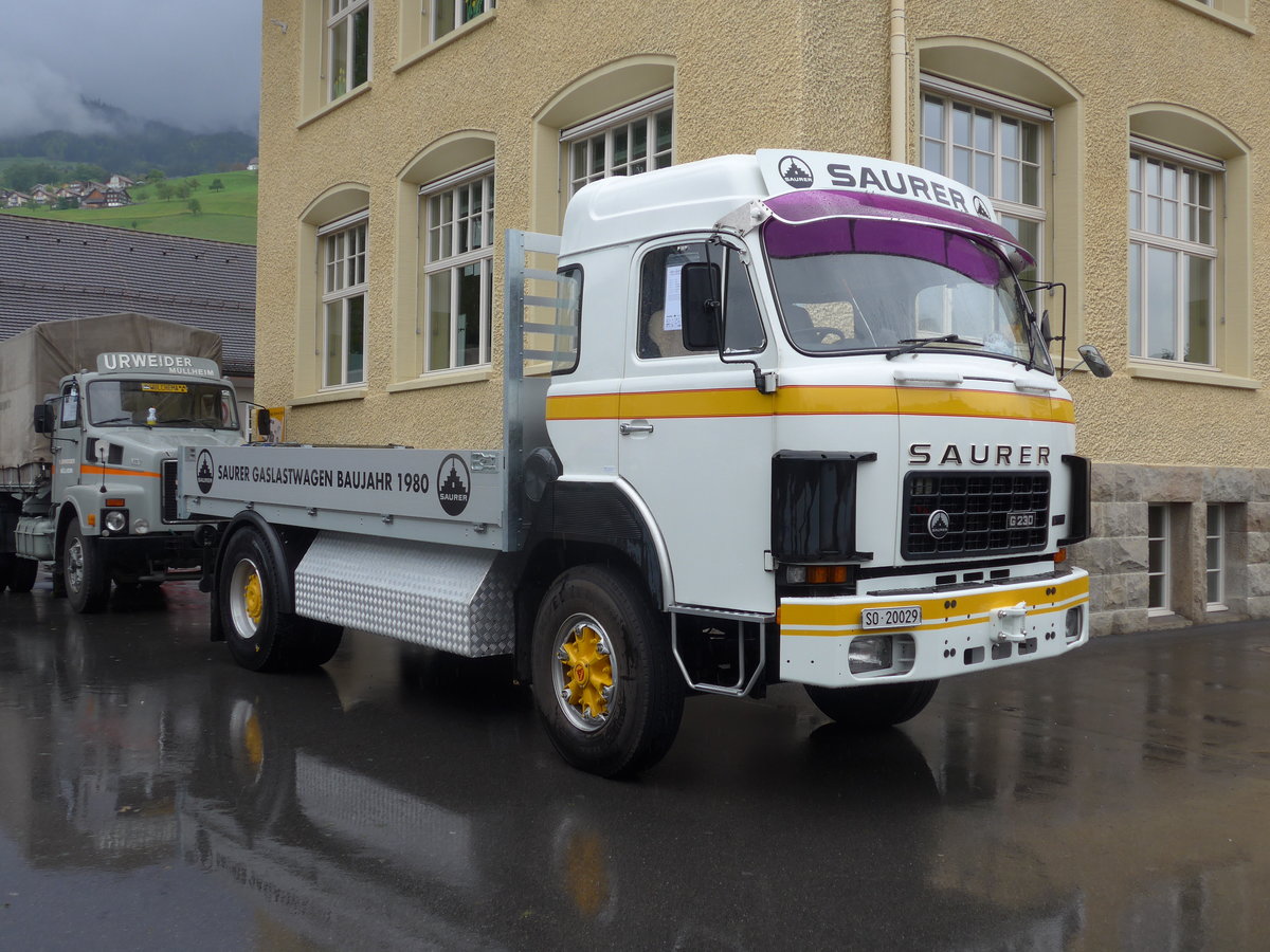 (170'607) - Gas-Saurer - SO 20'029 - am 14. Mai 2016 in Sarnen, OiO