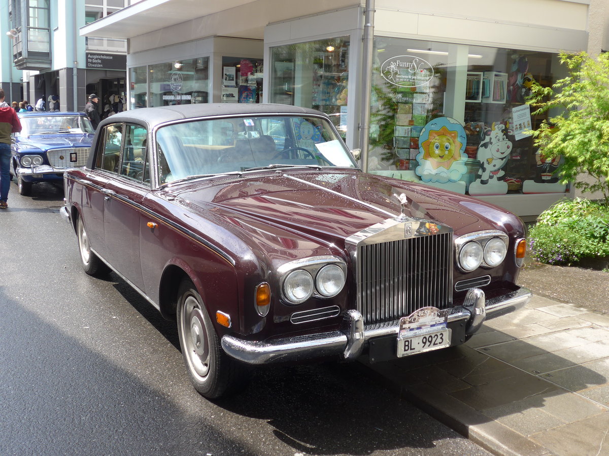 (170'788) - Rolls-Royce - BL 9923 - am 14. Mai 2016 in Sarnen, OiO