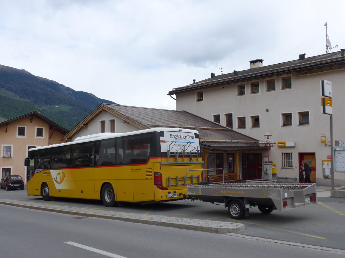 (170'900) - Terretaz, Zernez - GR 26'201 - Setra am 16. Mai 2016 in Mstair, Posta