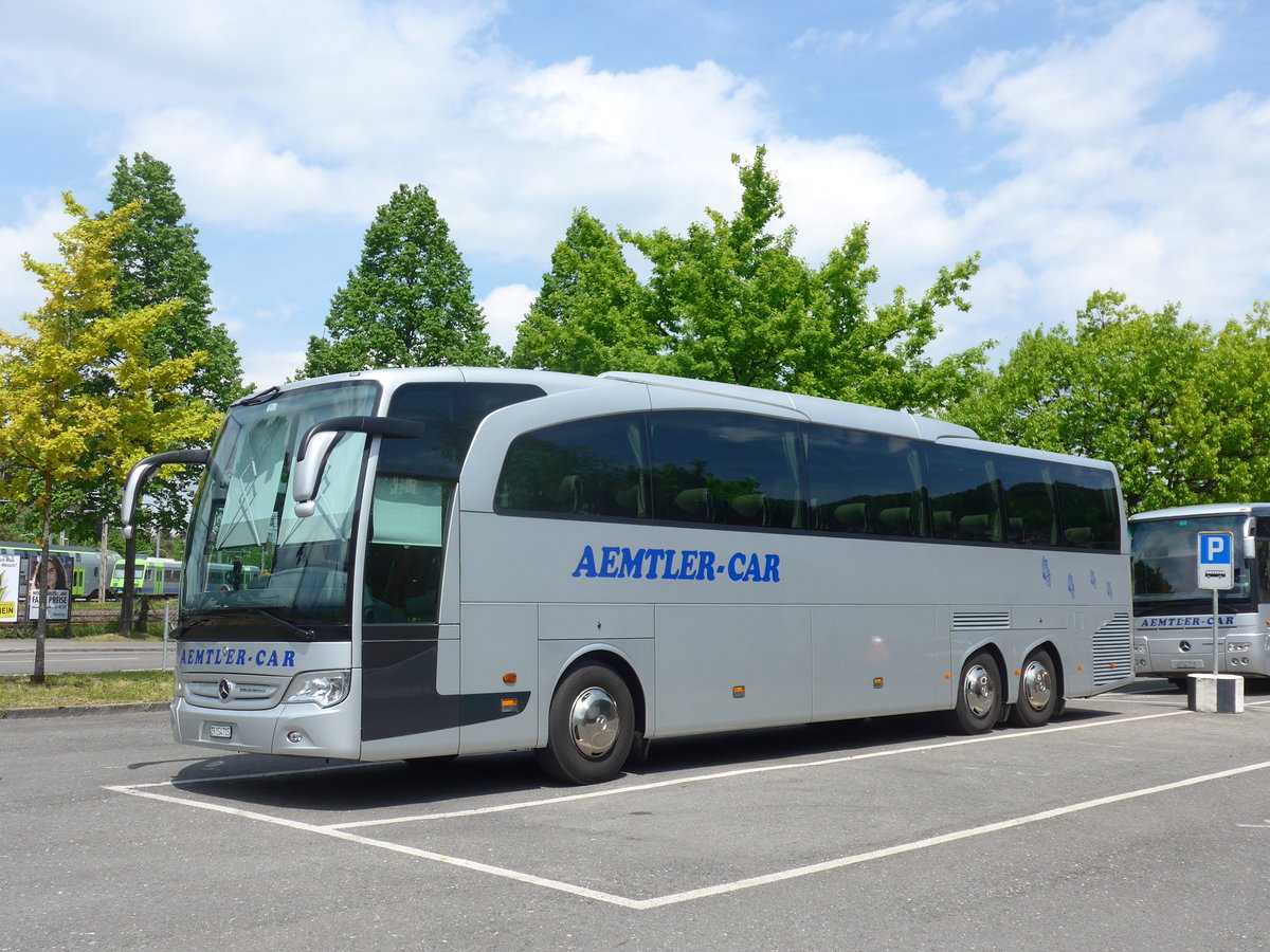 (170'983) - Kunz, Zwillikon - ZH 154'715 - Mercedes am 18. Mai 2016 in Thun, Seestrasse