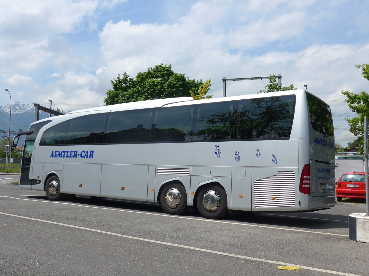 (170'985) - Kunz, Zwillikon - ZH 154'715 - Mercedes am 18. Mai 2016 in Thun, Seestrasse