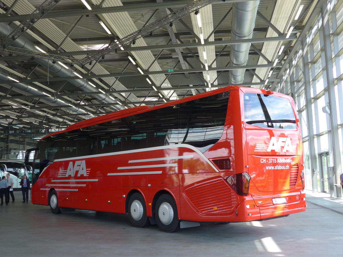 (171'134) - Fr die Schweiz: AFA Adelboden - Nr. 16/BE 21'181 - Setra am 20. Mai 2016 in Neu-Ulm, Setrawerke