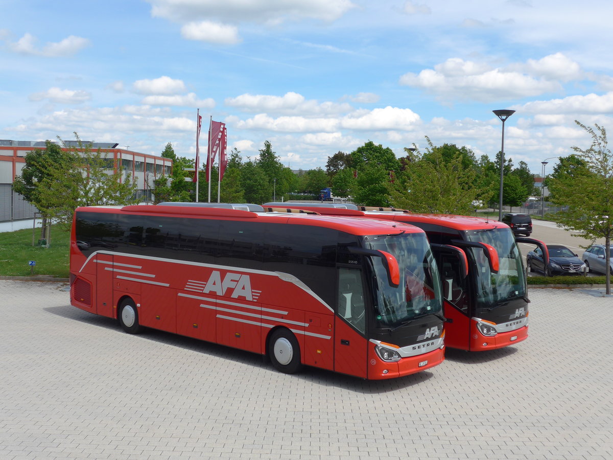 (171'192) - Fr die Schweiz: AFA Adelboden - Nr. 15/BE 26'702 - Setra am 20. Mai 2016 in Neu-Ulm, Setrawerk