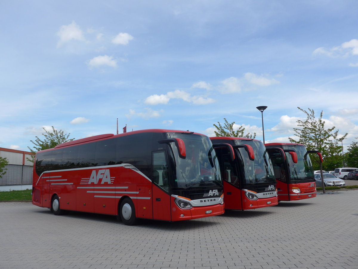 (171'198) - Fr die Schweiz: AFA Adelboden - Nr. 15/BE 26'702 - Setra am 20. Mai 2016 in Neu-Ulm, Setrawerk