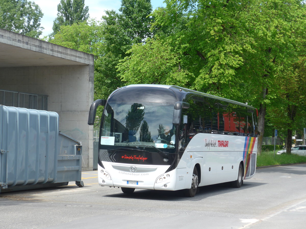 (171'298) - Aus Italien: Cialone, Ferentino - Nr. 560/EV-021 ZZ - Irisbus am 22. Mai 2016 in Luzern, Lido