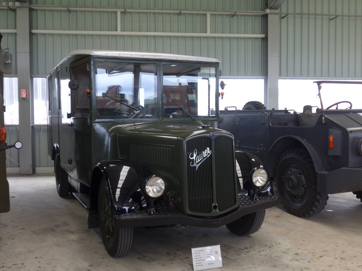 (171'571) - AMP, Burgdorf - Saurer am 4. Juni 2016 in Lyssach, Garage Lorenz