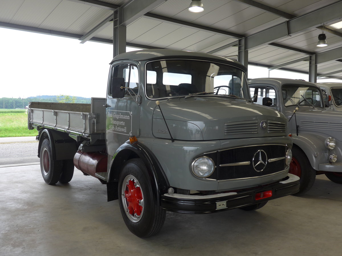 (171'588) - Gugelmann, Attiswil - Mercedes am 4. Juni 2016 in Lyssach, Garage Lorenz