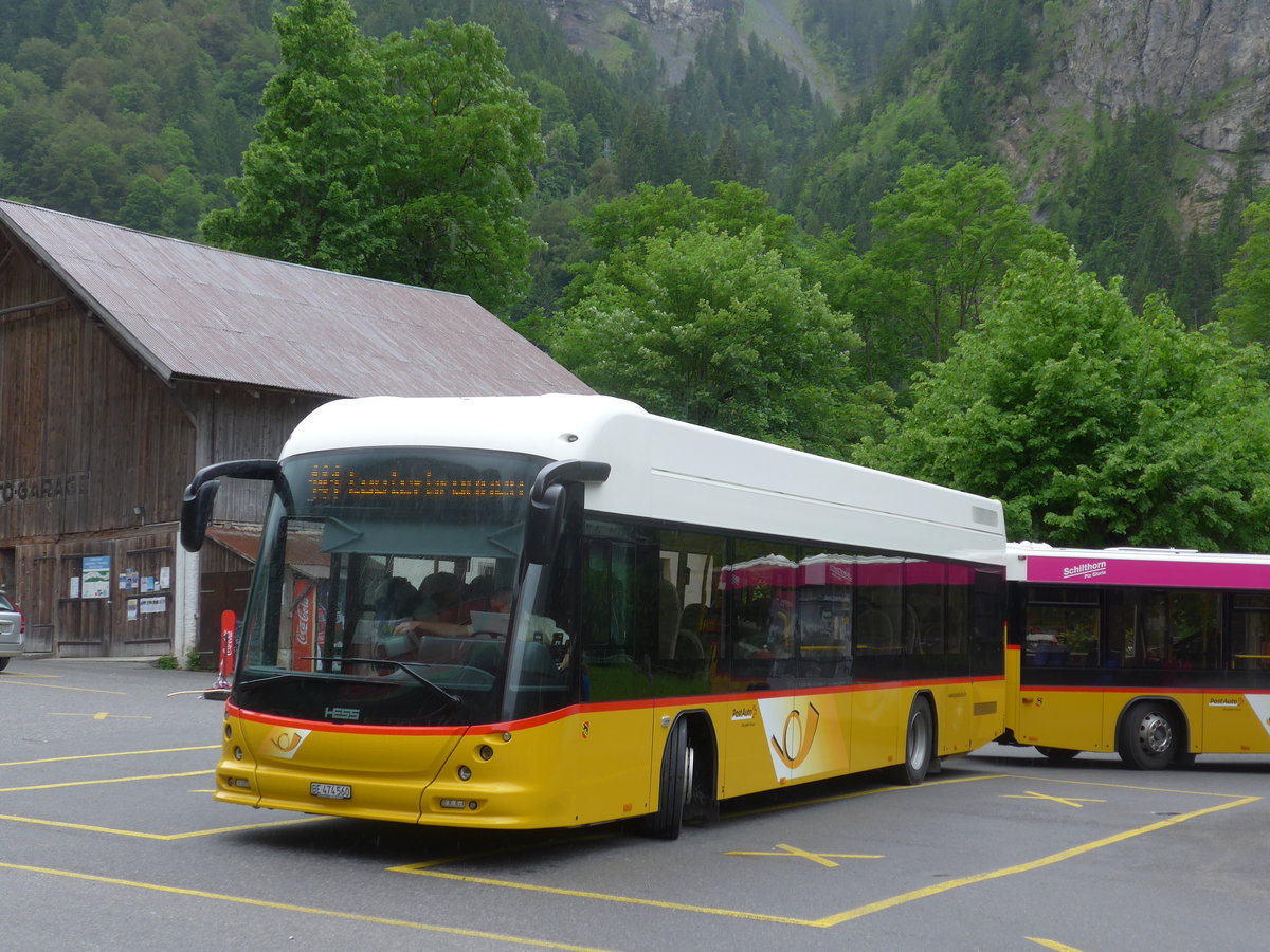 (171'728) - PostAuto Bern - BE 474'560 - Hess am 12. Juni 2016 in Stechelberg, Hotel