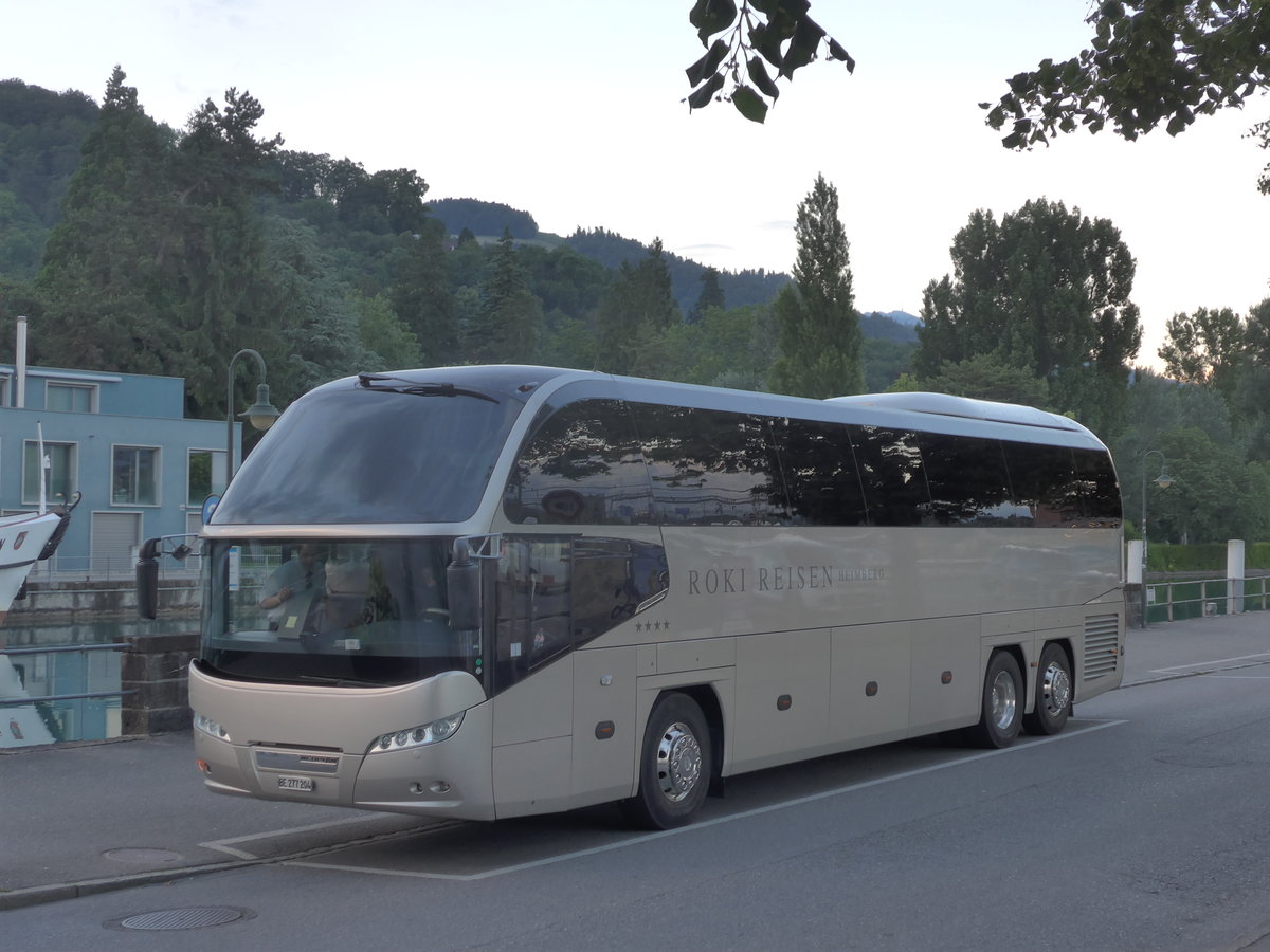 (171'938) - Roki, Heimberg - BE 277'204 - Neoplan am 24. Juni 2016 bei der Schifflndte Thun