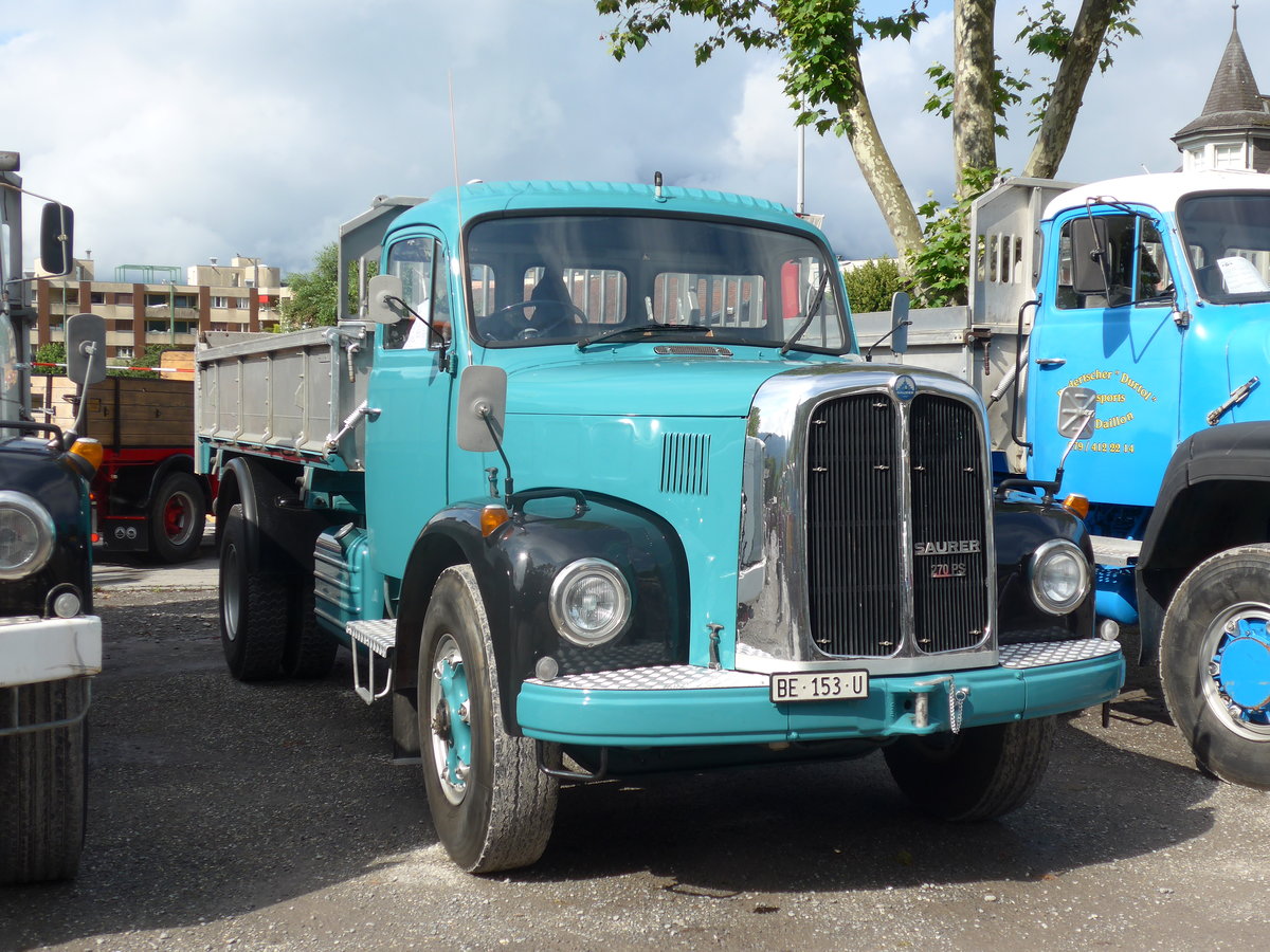 (171'984) - Saurer - BE 153 U - am 25. Juni 2016 in Aigle, Saurertreffen