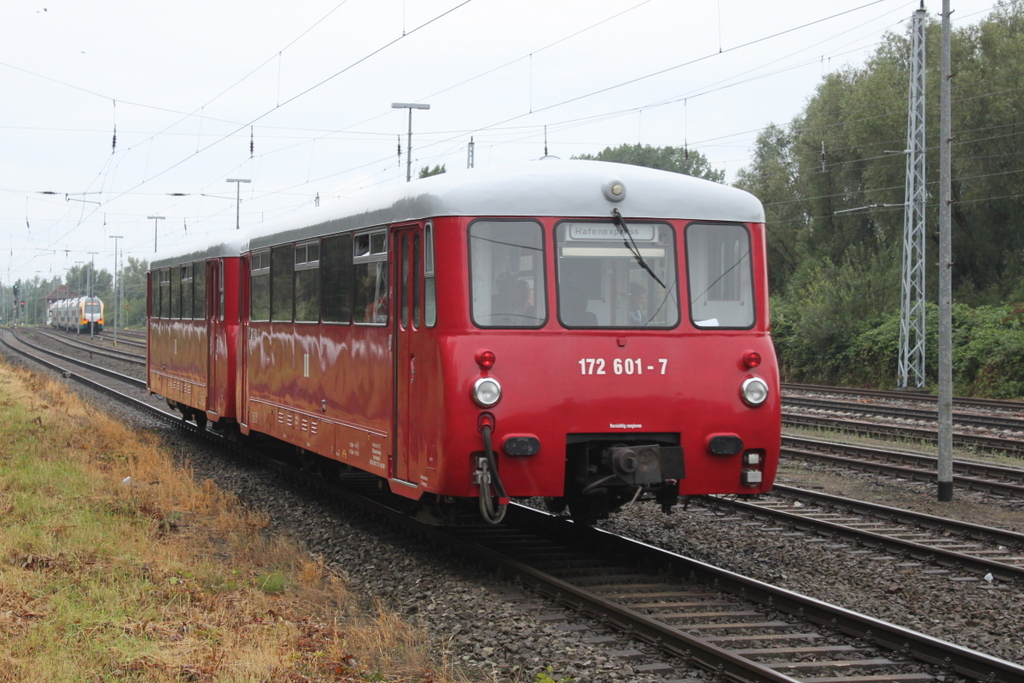 172 601+172 001 als DPE 52278(Pritzwalk-Warnemünde)bei der Durchfahrt in Rostock-Bramow.12.08.2017