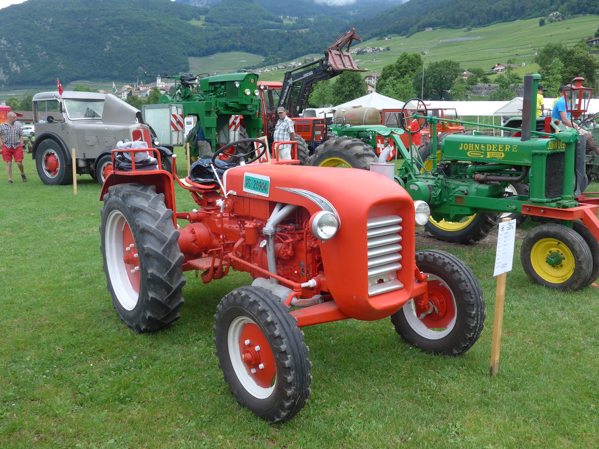 (172'069) - Bucher - VS 20'904 - am 25. Juni 2016 in Aigle, Saurertreffen