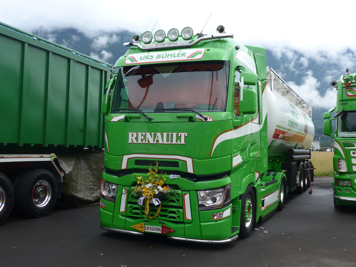 (172'246) - B�hler, Wolhusen - LU 142'094 - Renault am 26. Juni 2016 in Interlaken, Flugplatz