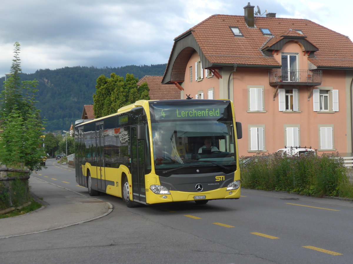 (172'771) - STI Thun - Nr. 180/BE 752'180 - Mercedes am 5. Juli 2016 in Thun, Allmendhof