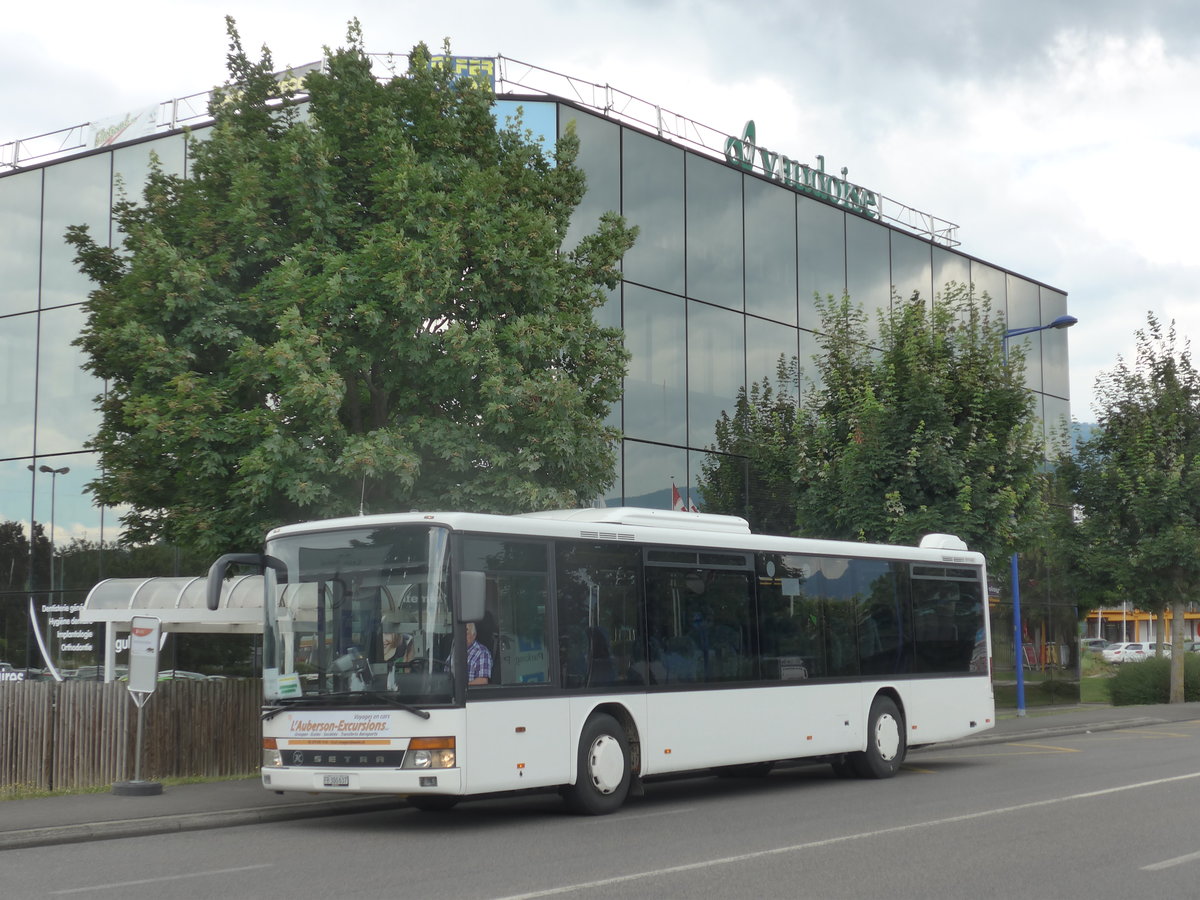 (173'034) - Interbus, Yverdon - Nr. 51/FR 300'637 - Setra (ex AAGL Liestal Nr. 62) am 15. Juli 2016 in Montagny, Chamard (Einsatz Brard)