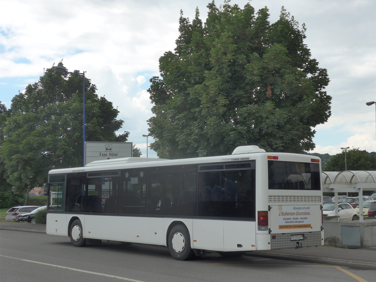 (173'035) - Interbus, Yverdon - Nr. 51/FR 300'637 - Setra (ex AAGL Liestal Nr. 62) am 15. Juli 2016 in Montagny, Chamard (Einsatz L'Auberson)