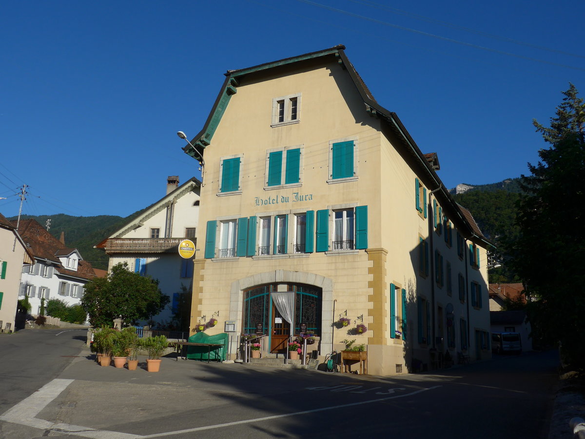 (173'150) - H�tel du Jura am 20. Juli 2016 in Baulmes