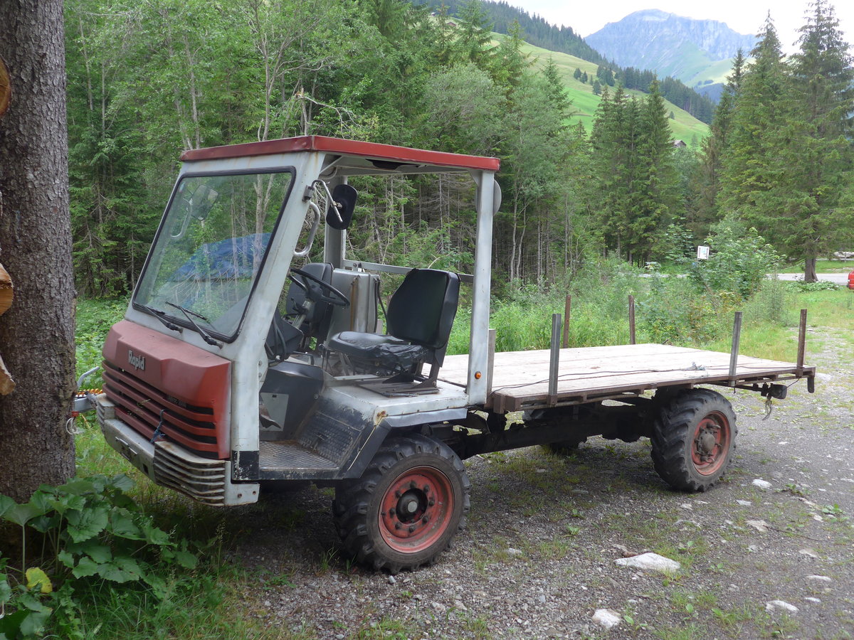 (173'428) - Rapid am 31. Juli 2016 in Adelboden, Unter dem Birg