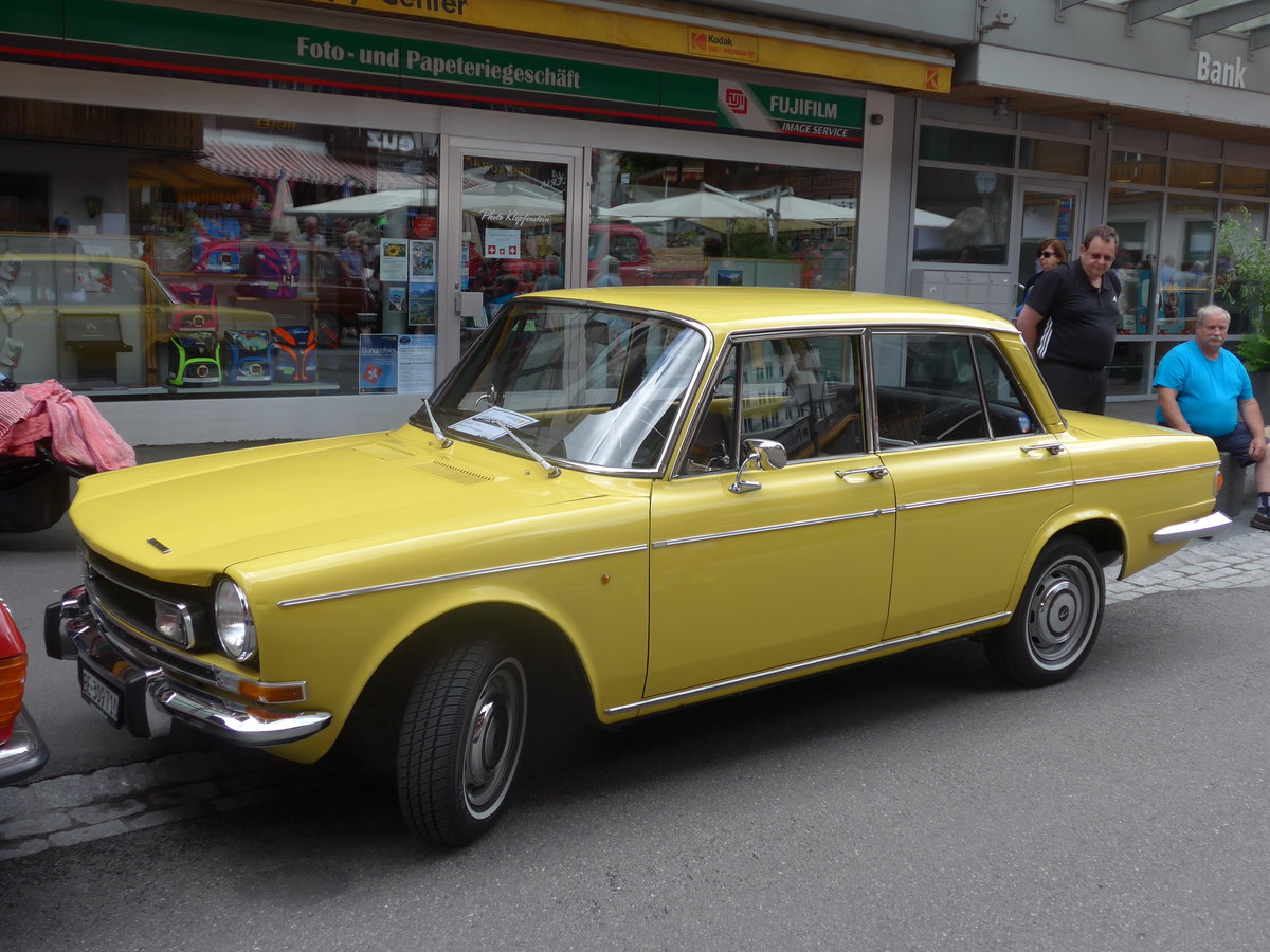 (173'481) - Simca - BE 309'710 - am 31. Juli 2016 in Adelboden, Dorfstrasse