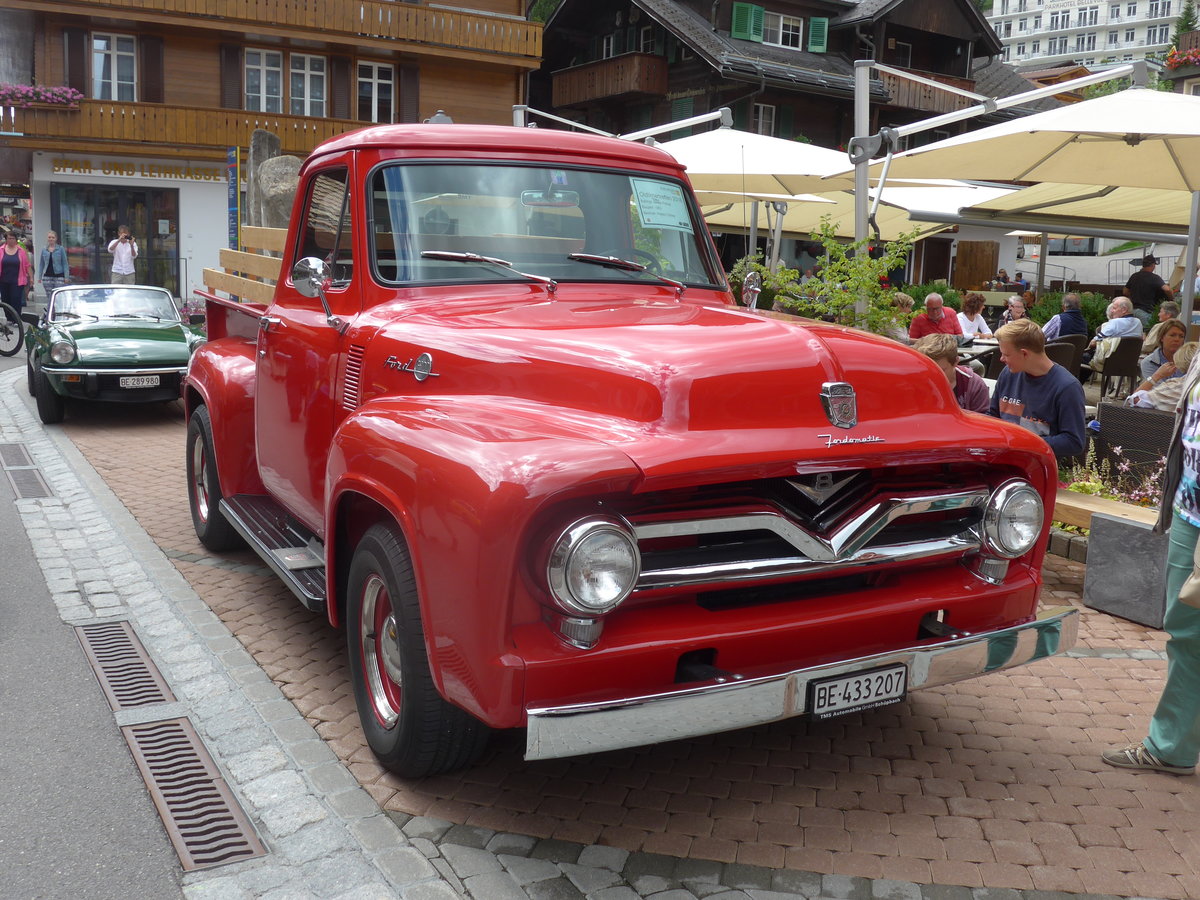 (173'511) - Ford - BE 433'207 - am 31. Juli 2016 in Adelboden, Dorfstrasse