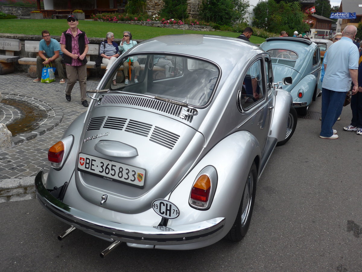 (173'519) - VW-K�fer - BE 365'833 - am 31. Juli 2016 in Adelboden, Dorfstrasse