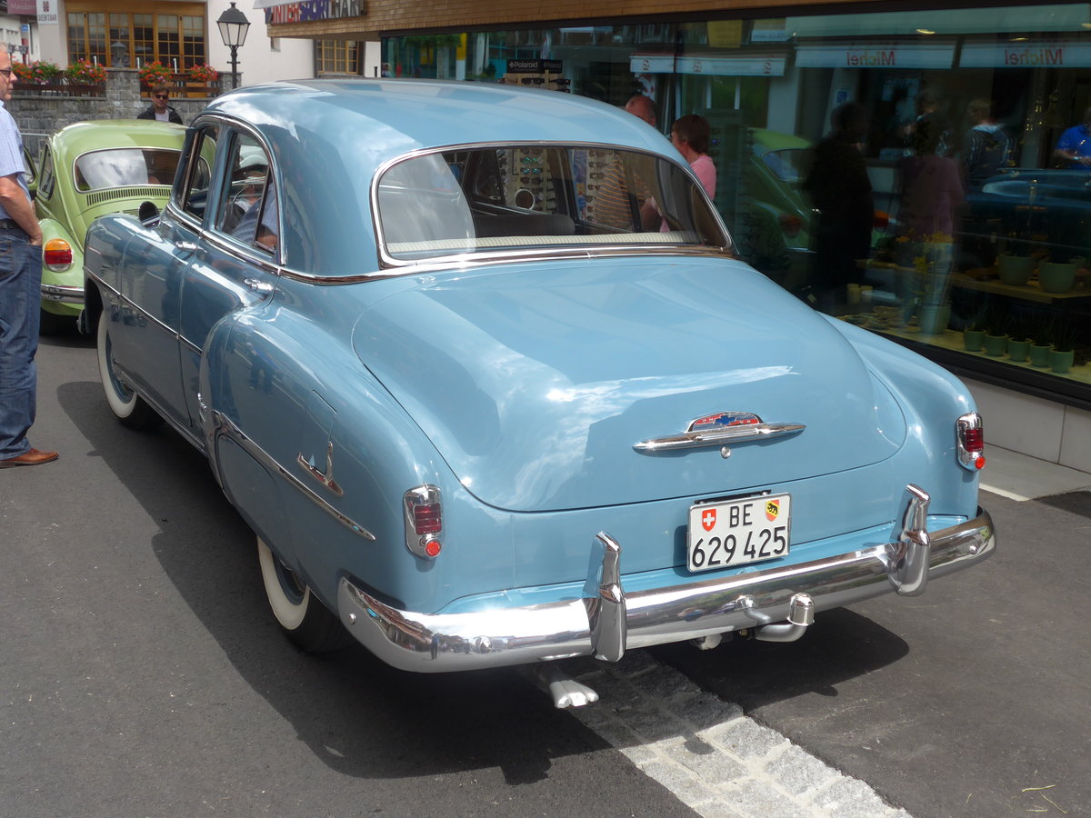 (173'533) - Chevrolet - BE 629'425 - am 31. Juli 2016 in Adelboden, Dorfstrasse