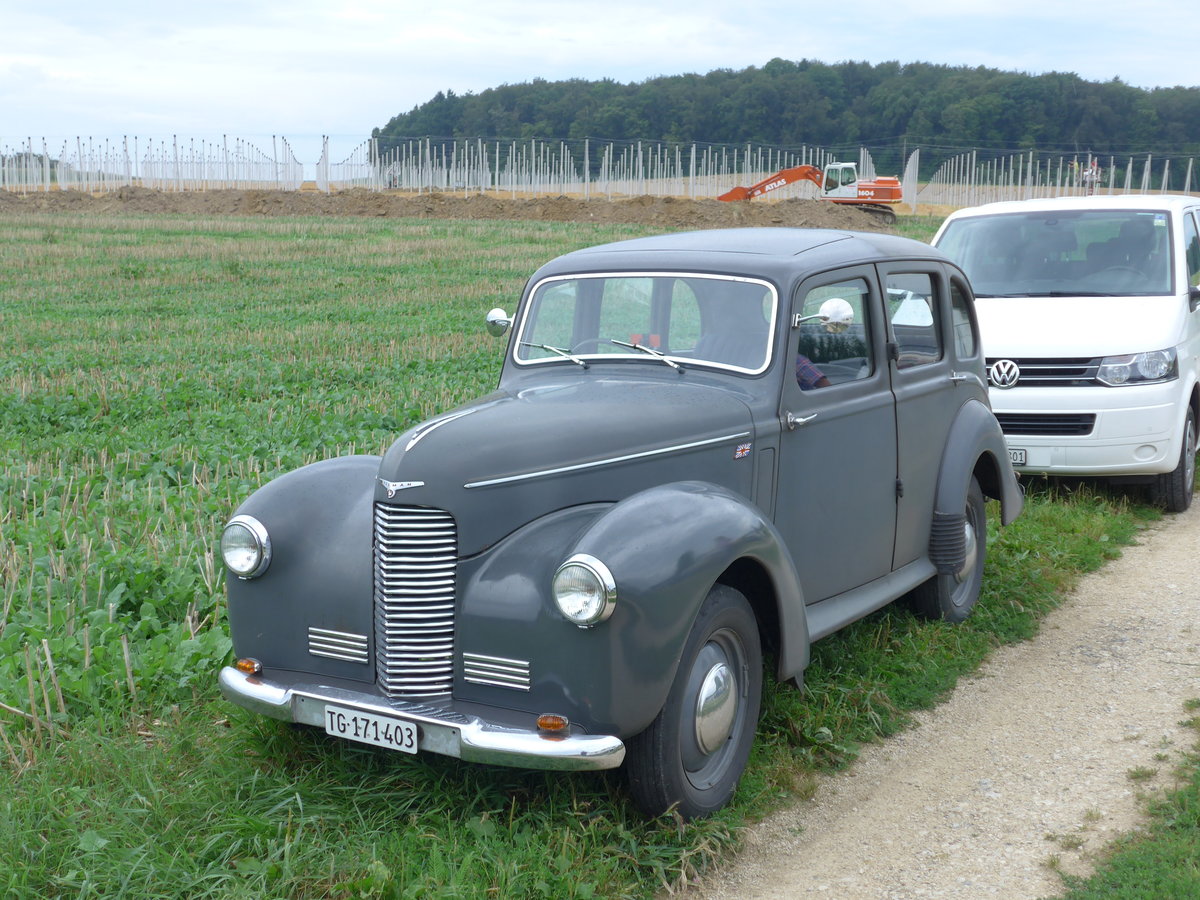 (173'995) - Hillman - TG 171'403 - am 20. August 2016 in B�singen, Bahnhof