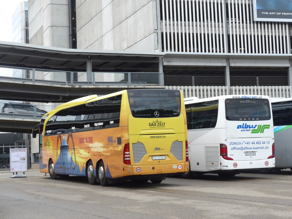 (174'629) - Heggli, Kriens - Nr. 35/LU 15'765 - Mercedes am 5. September 2016 in Zrich, Flughafen