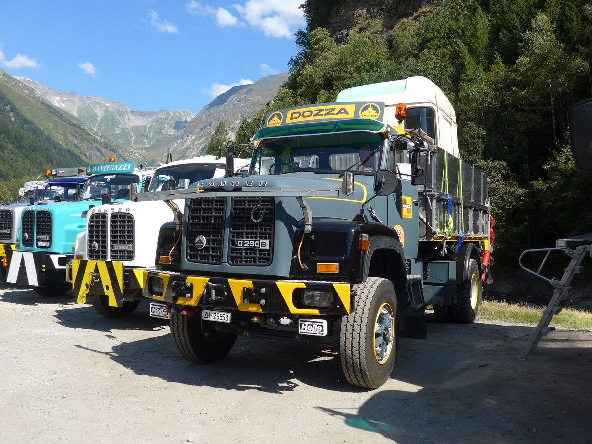 (174'692) - Dozza, K�snacht - ZH 25'553 - Saurer am 10. September 2016 in Campo, Saurertreffen