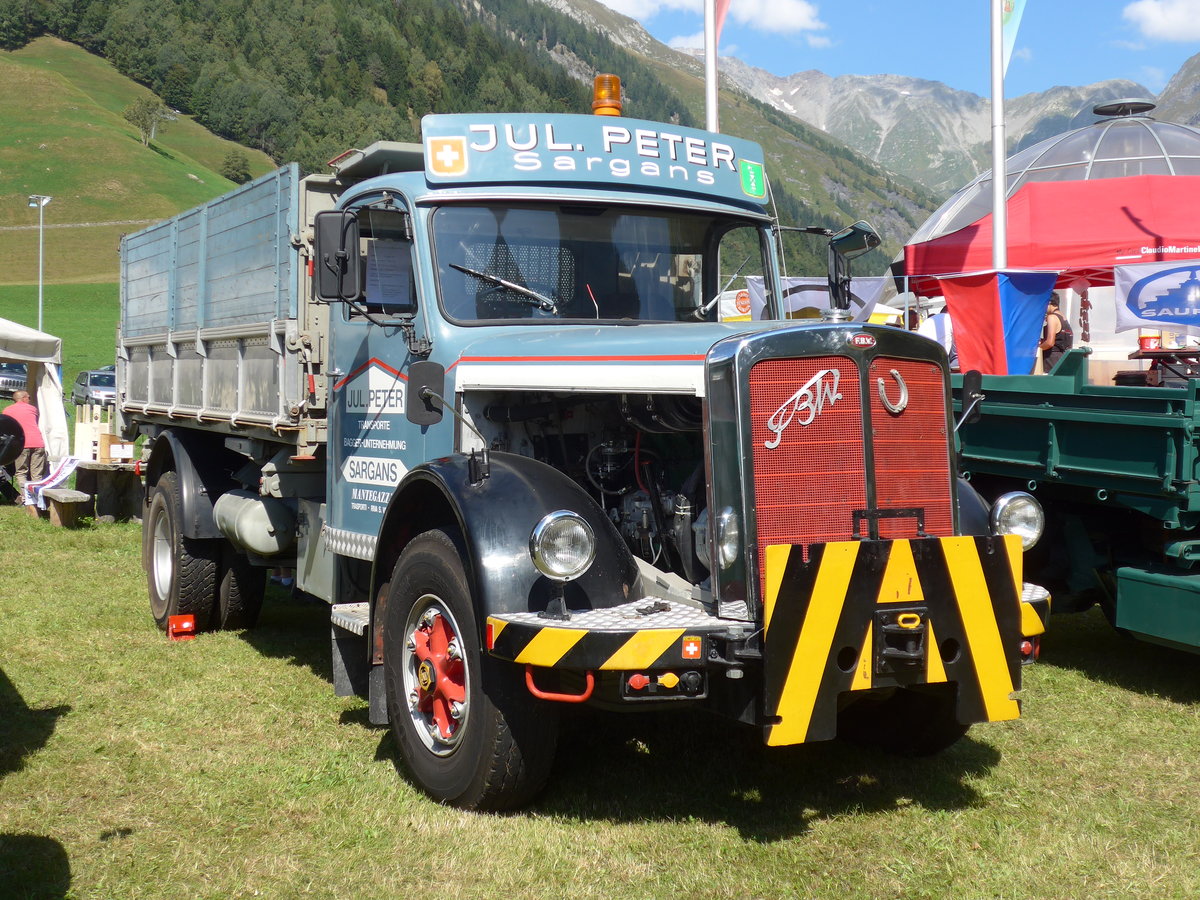(174'707) - Peter, Sargans - FBW am 10. September 2016 in Campo, Saurertreffen