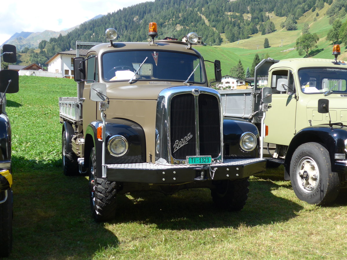 (174'723) - Berna - TI 1323 - am 10. September 2016 in Campo, Saurertreffen