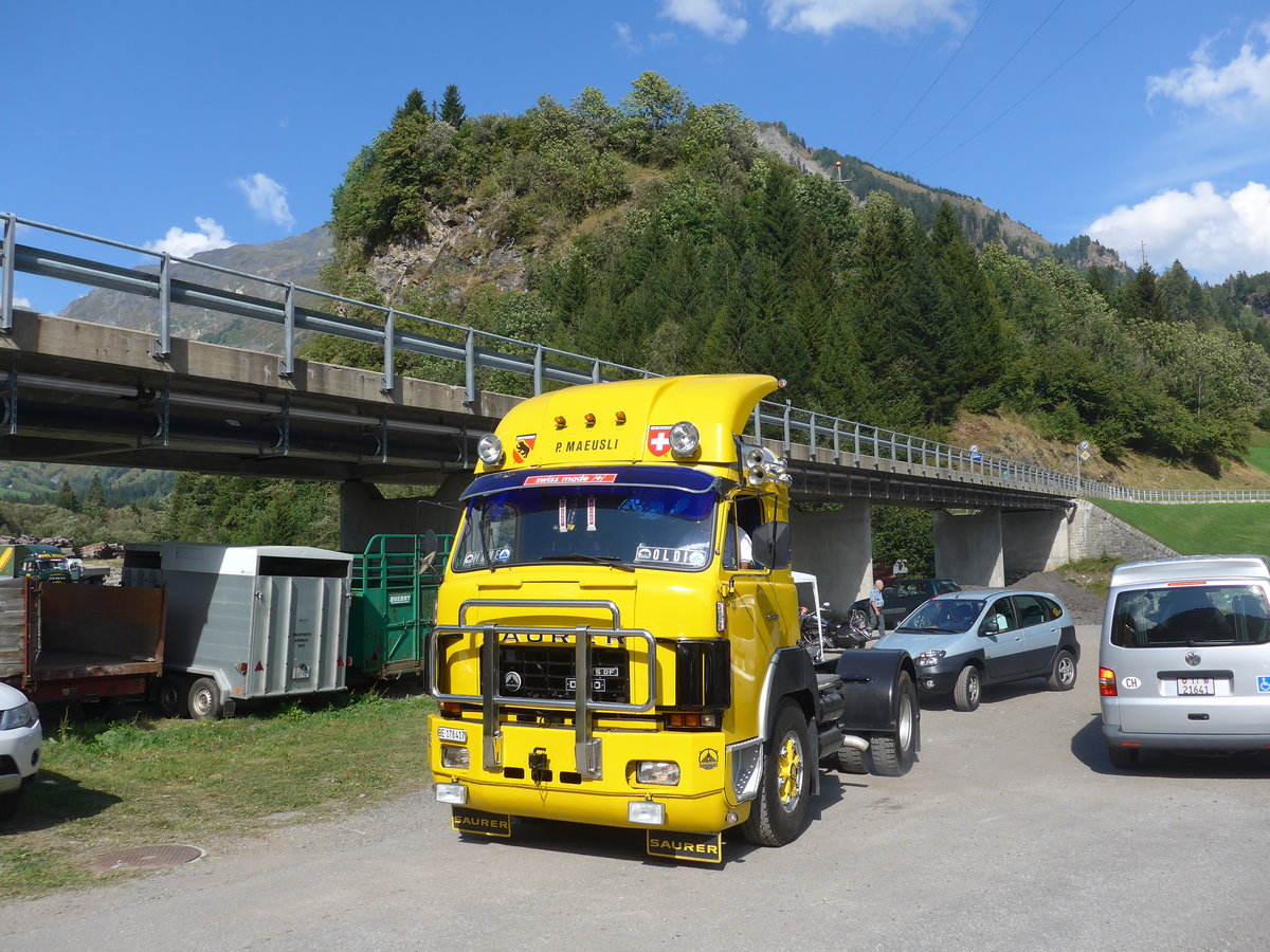 (174'793) - M�usli, Spiez - BE 178'417 - Saurer am 10. September 2016 in Campo, Saurertreffen