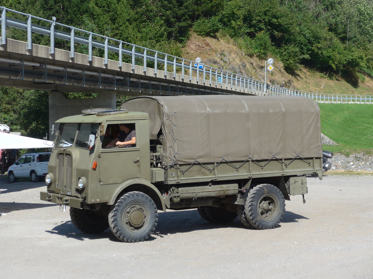 (174'796) - Saurer - TI 328 U - am 10. September 2016 in Campo, Saurertreffen
