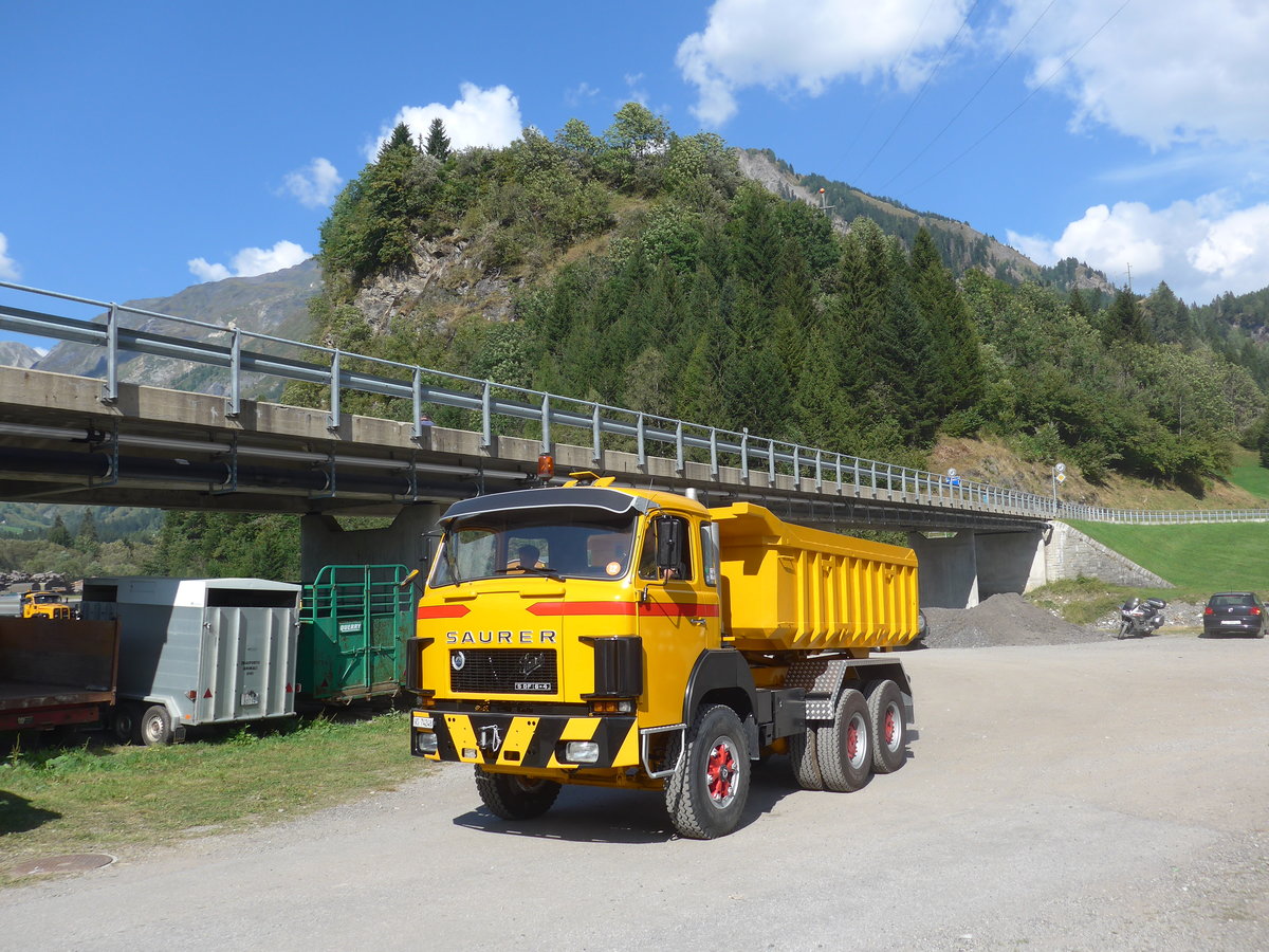 (174'798) - Saurer - VS 74'248 - am 10. September 2016 in Campo, Blenio