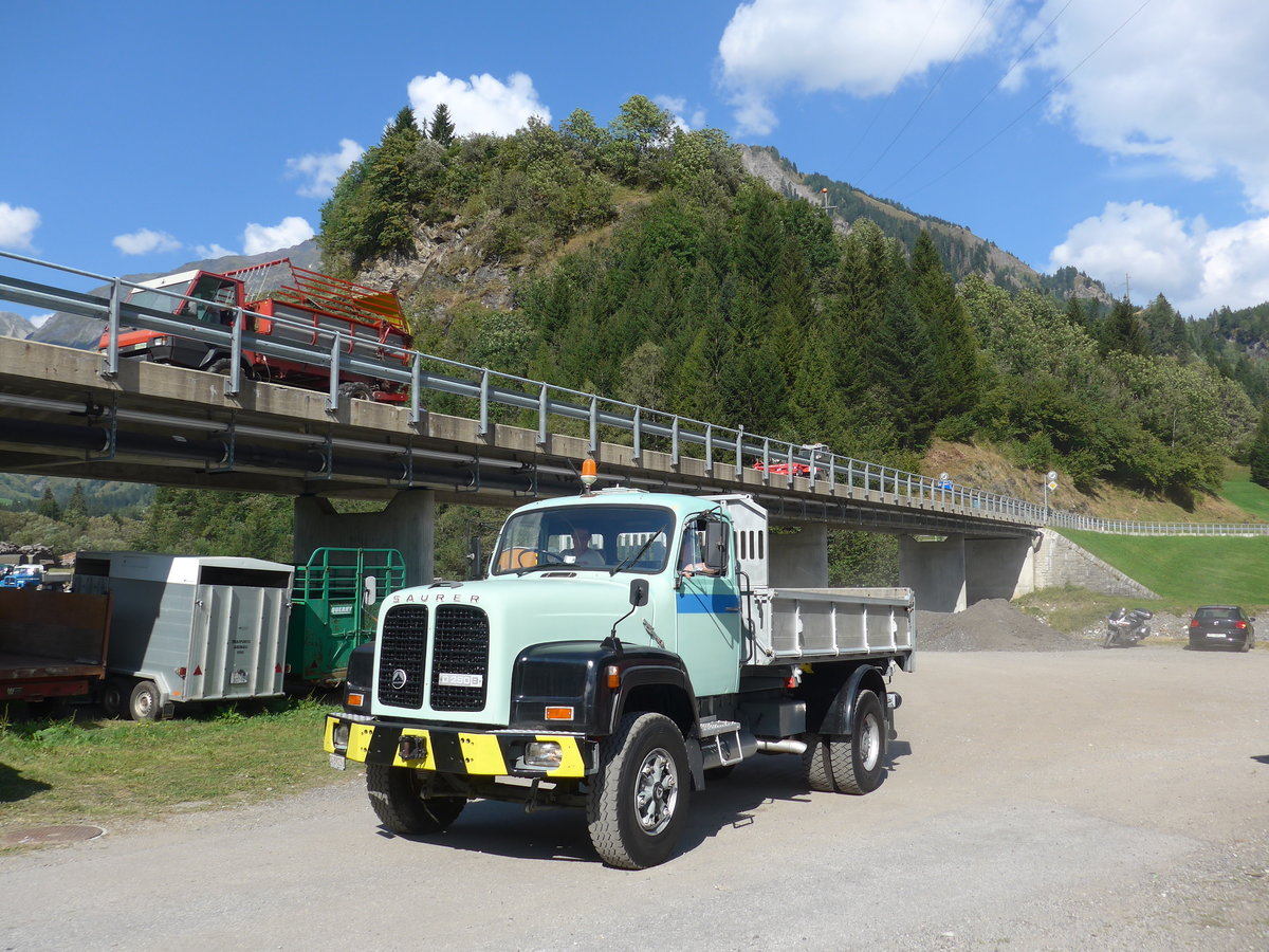 (174'801) - Saurer - SG 29'023 U - am 10. September 2016 in Campo, Saurertreffen