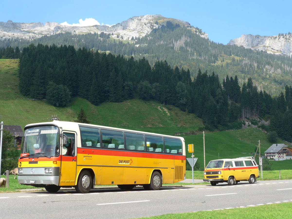 (174'870) - Buzzi, Bern - BE 910'789 - Mercedes (ex Mattli, Wassen) am 11. September 2016 in Srenberg, Hirsegg