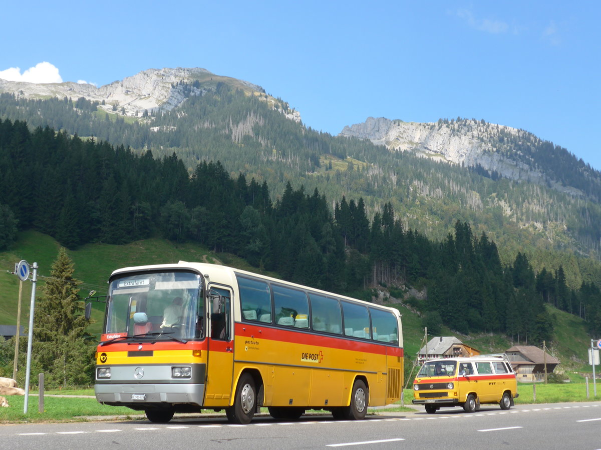 (174'872) - Buzzi, Bern - BE 910'789 - Mercedes (ex Mattli, Wassen) am 11. September 2016 in Srenberg, Hirsegg