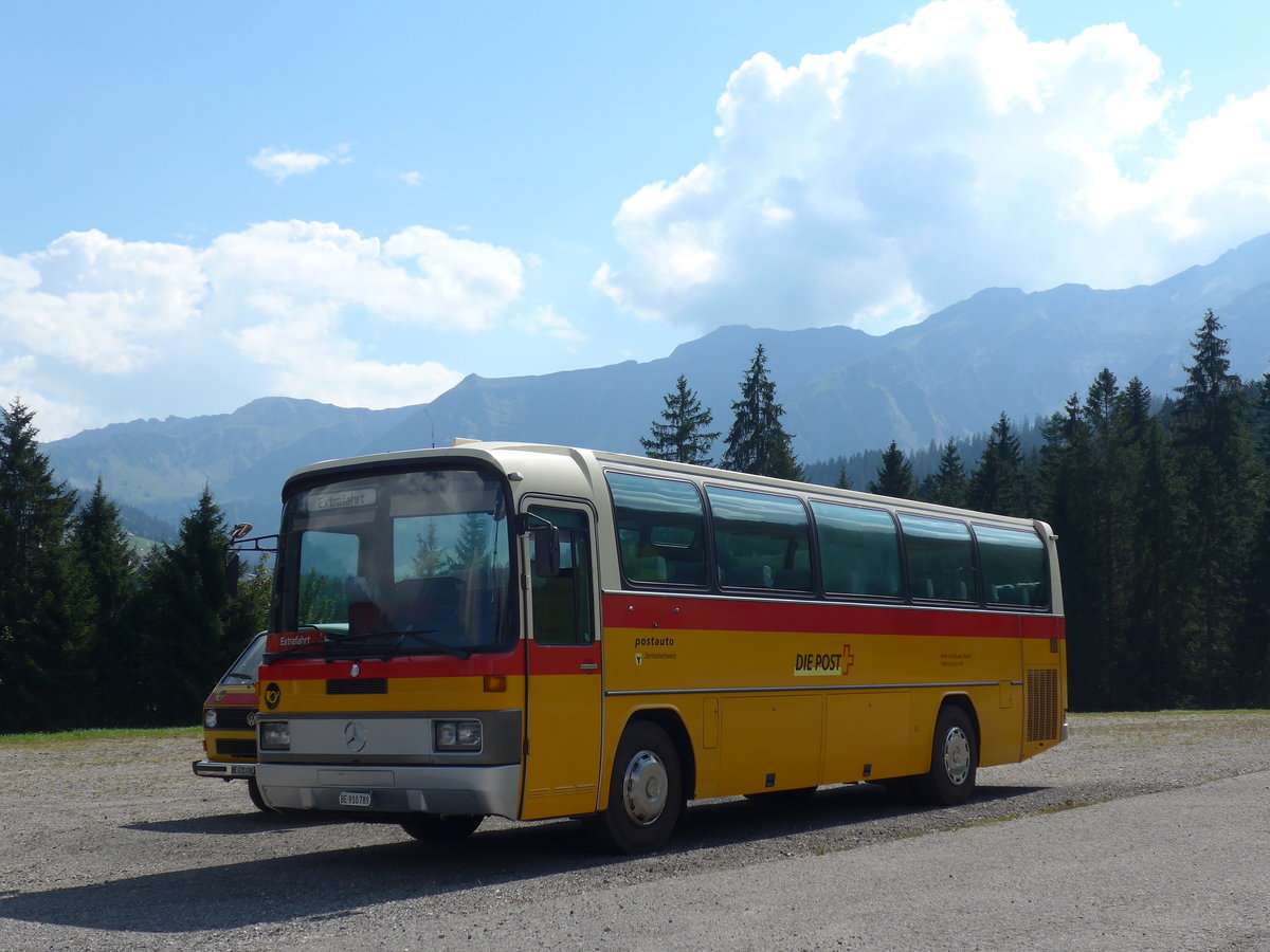 (174'893) - Buzzi, Bern - BE 910'789 - Mercedes (ex Mattli, Wassen) am 11. September 2016 in Srenberg, Skilift Rischli