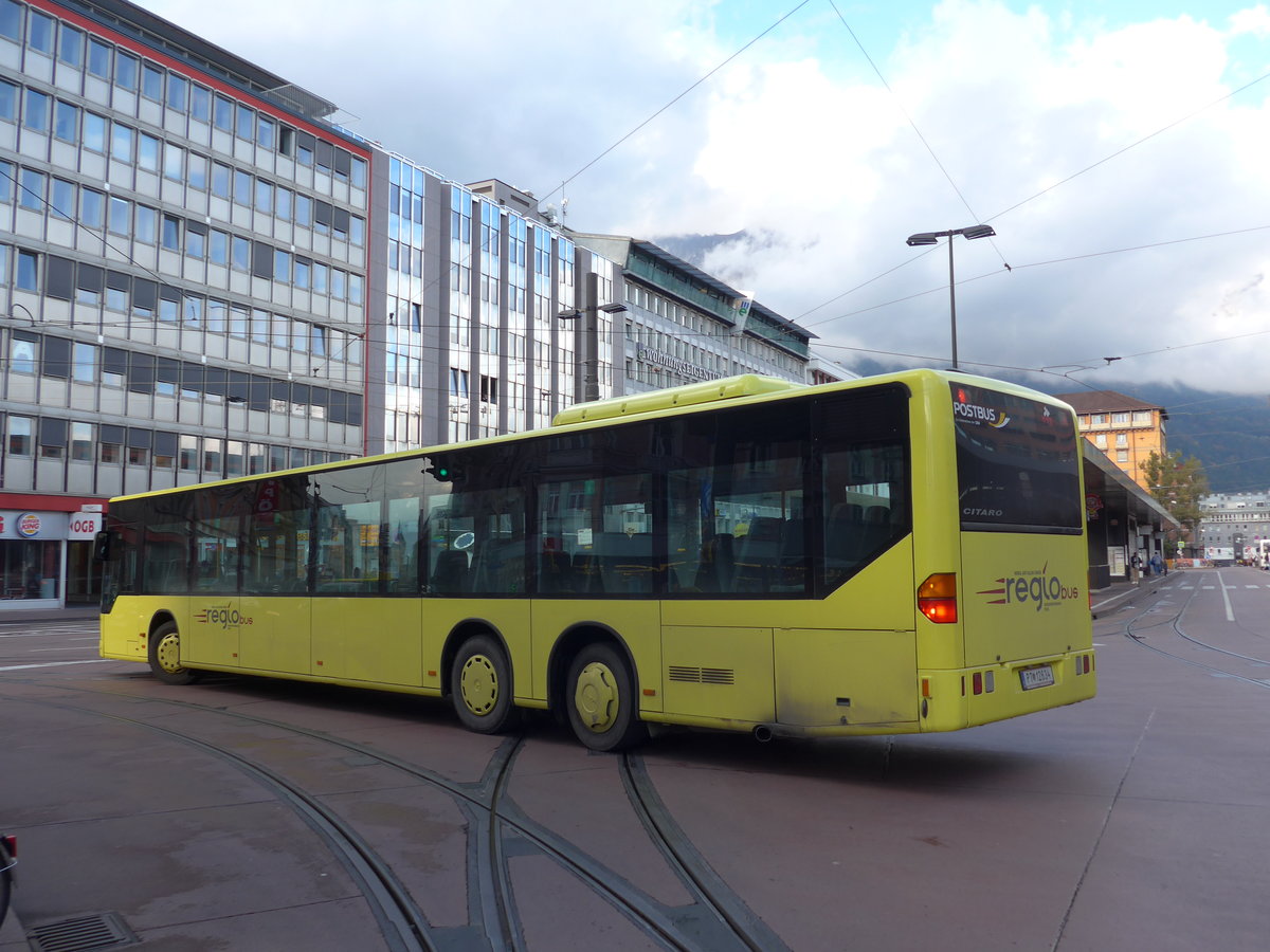 (175'857) - PostBus - PT 12'634 - Mercedes am 18. Oktober 2016 beim Bahnhof Innsbruck